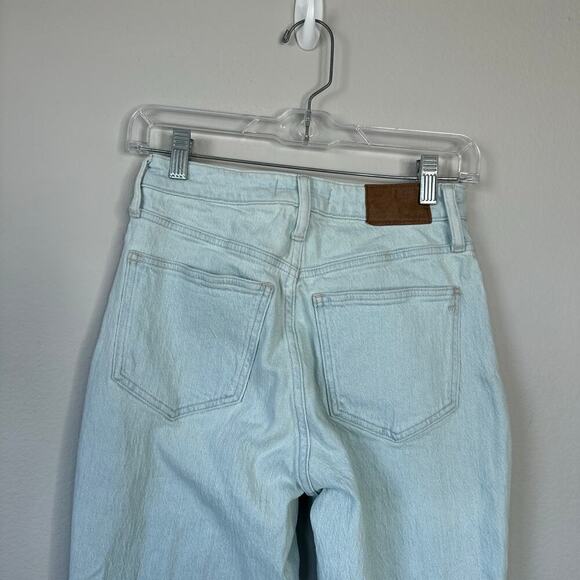 MADEWELL The Curvy Perfect Vintage Jean Chesthunt Wash Size 25 Light Wash - Picture 7 of 10
